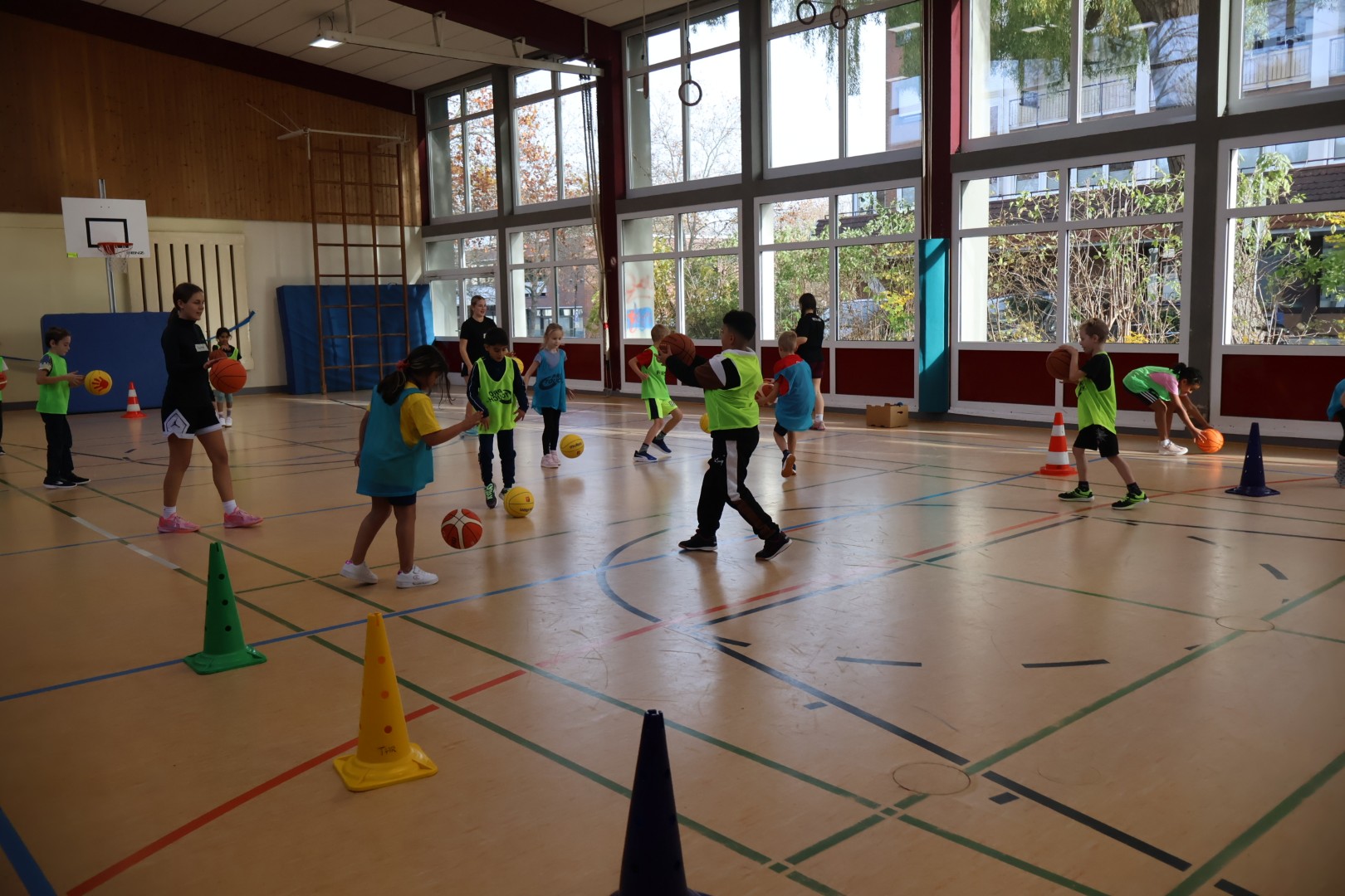 Basketballwoche in der Grundschule