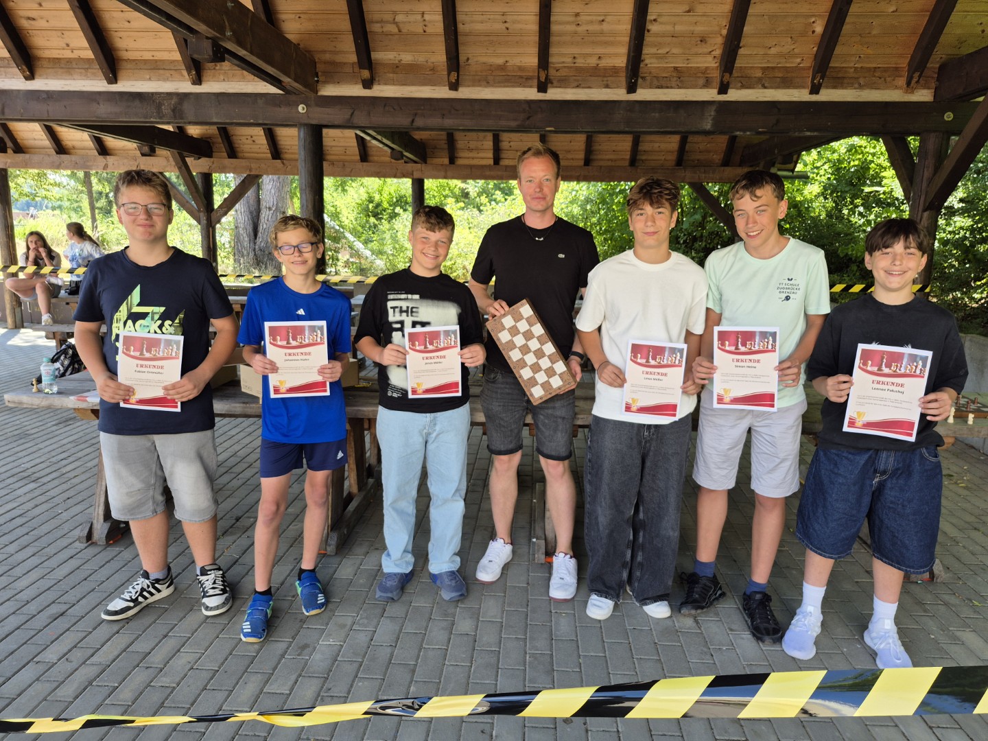 Erstes offenes Schachturnier an der Europaschule