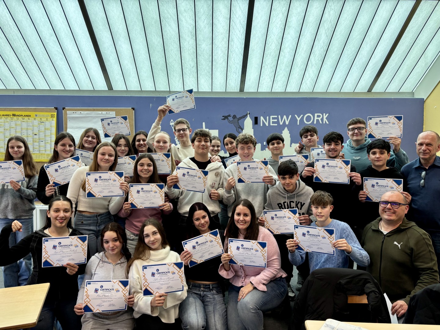 ERASMUS: Besuch aus Spanien an der Europaschule Gladenbach